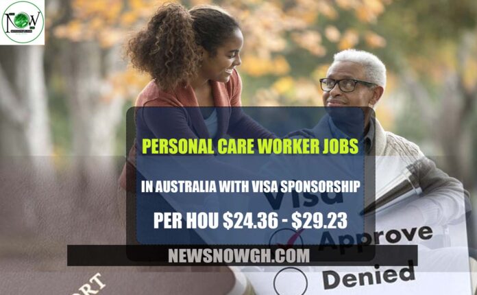 Personal Care Worker Jobs in Australia