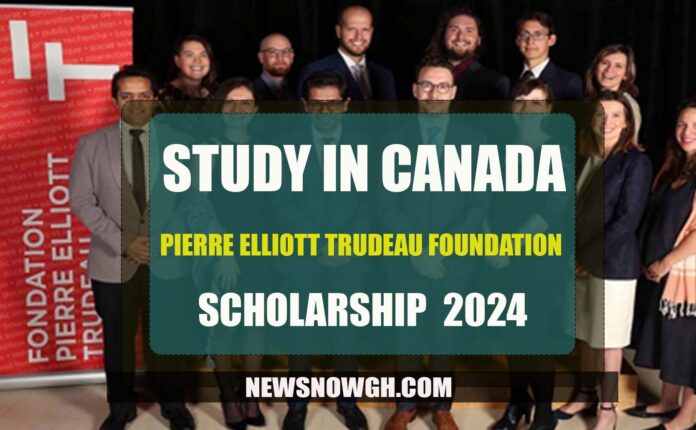 Pierre Elliott Trudeau Foundation Scholarship