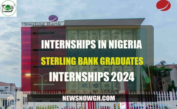Sterling Bank Internships