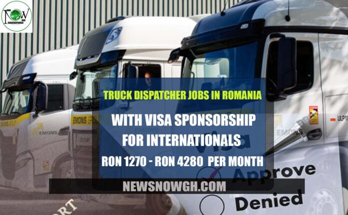 Truck Dispatcher Jobs in Romania