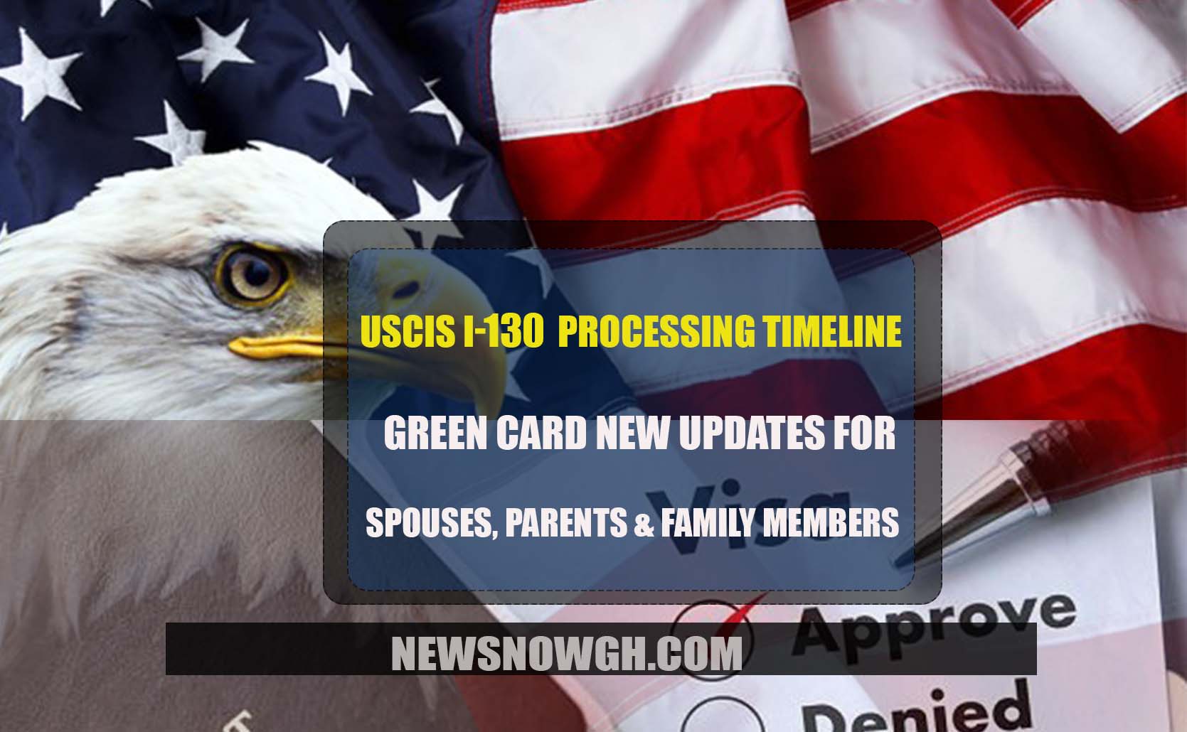 USCIS I130 Processing Timeline Green Card New Updates