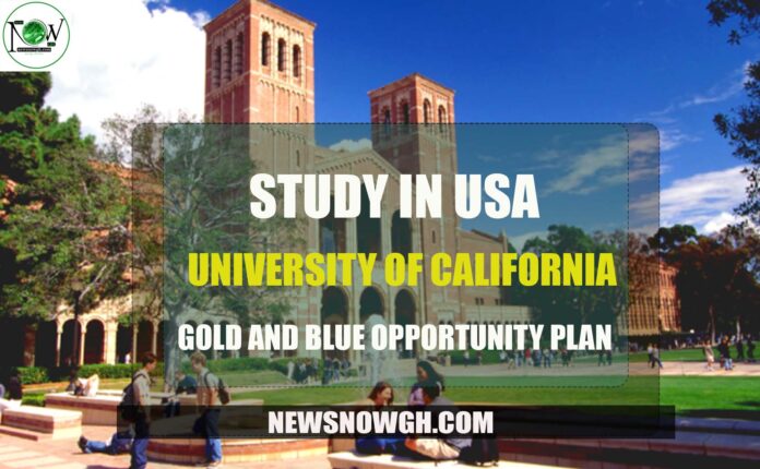 University of California Gold and Blue Opportunity
