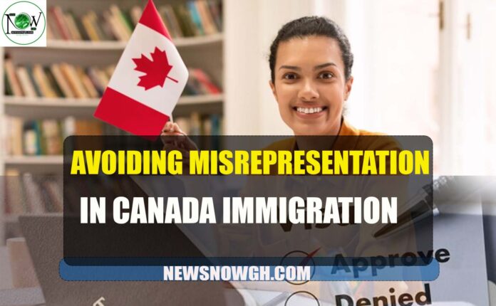 Misrepresentation in Canada Immigration