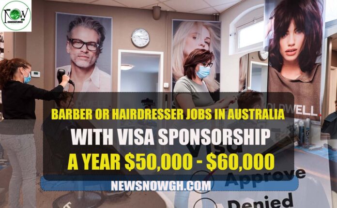 Barber Jobs in Australia