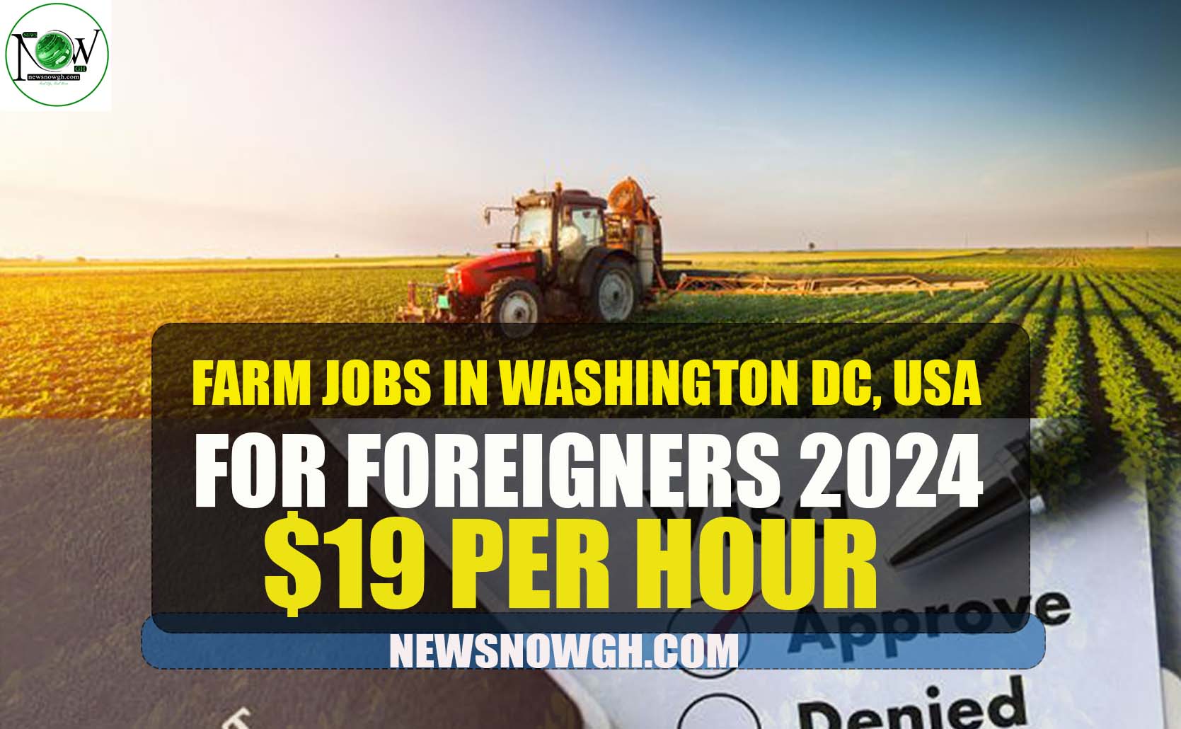 Farm Jobs in Washington DC, USA For Foreigners 2024 (19 hour)