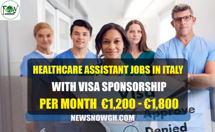 Healthcare Assistant Jobs in Italy Healthcare Assistant Jobs in Italy