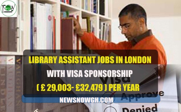 Library Assistant Jobs in London
