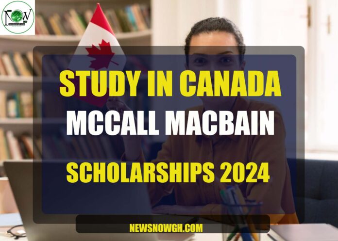 McCall MacBain Scholarship 2024