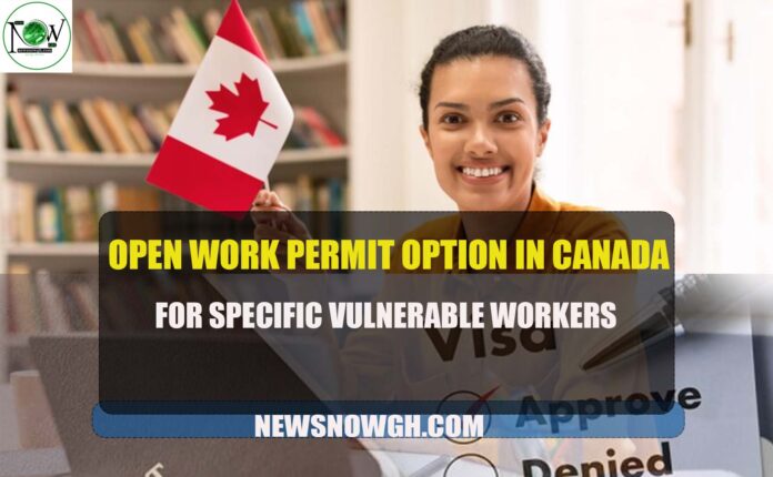 Open Work Permit Option