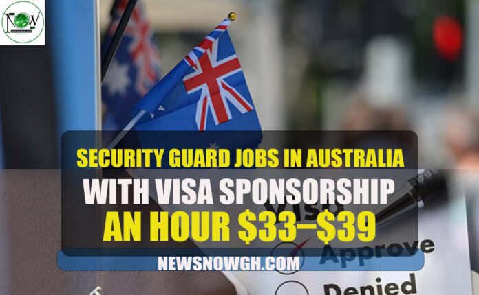 Security Guard Jobs in Australia