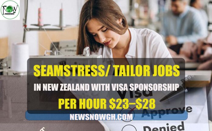 Seamstress/ Tailor Jobs in New Zealand