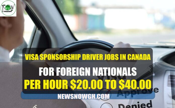 Driver Jobs in Canada