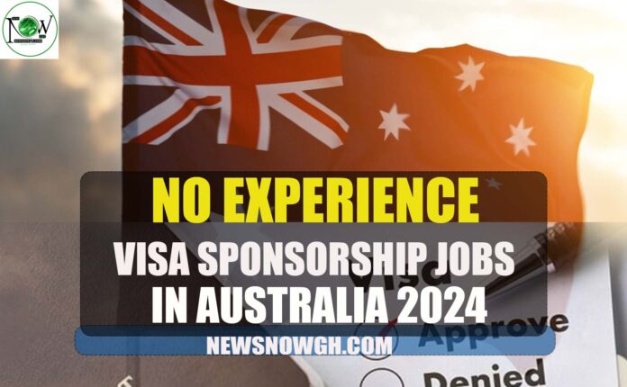 No Experience Jobs in Australia