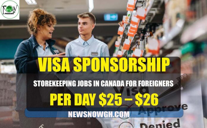 Storekeeping Jobs in Canada