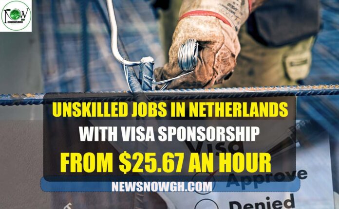 unskilled jobs in the Netherlands