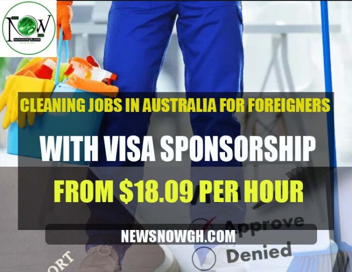 Cleaning Jobs in Australia for Foreigners