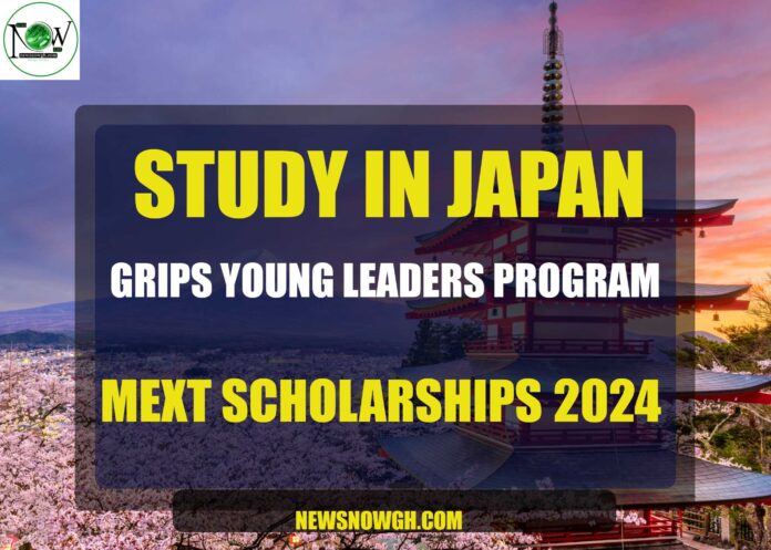 GRIPS Young Leaders Program MEXT Scholarship