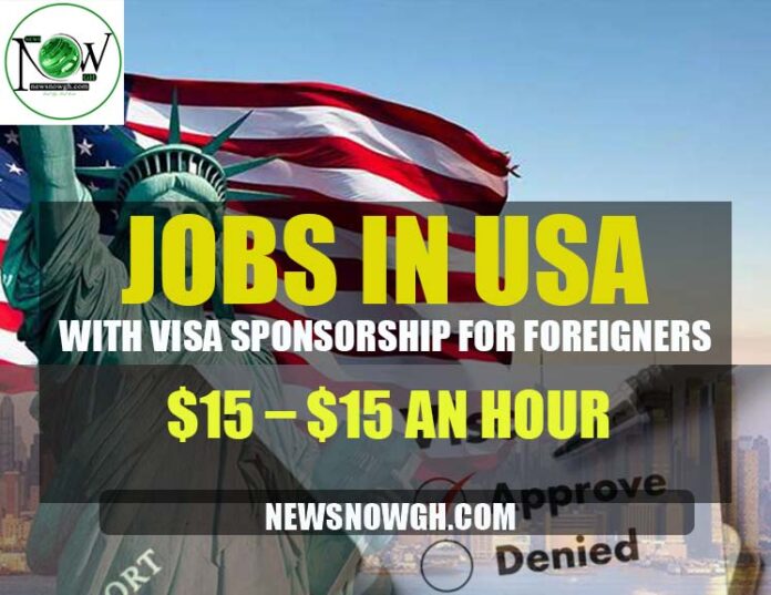 Jobs in the USA with Visa Sponsorship