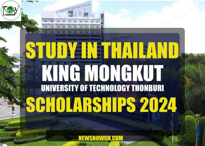 King Mongkut University Of Technology Thonburi Scholarship