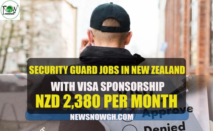 Security Guard Jobs in New Zealand