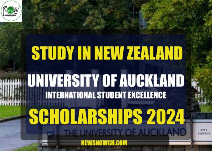 University Of Auckland International Student Excellence Scholarship