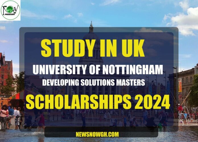 University Of Nottingham scholarships