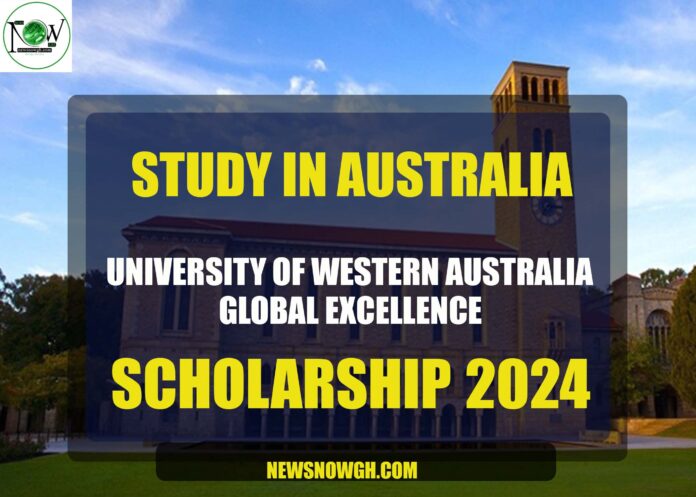 University of Western Australia Global Excellence Scholarship