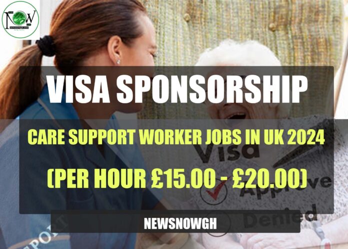 Care Support Worker Jobs in UK
