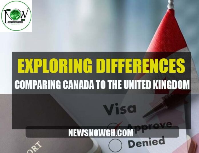 Comparing Canada to the United Kingdom