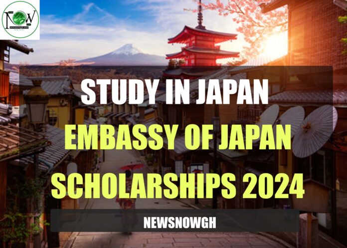 Embassy of Japan scholarships
