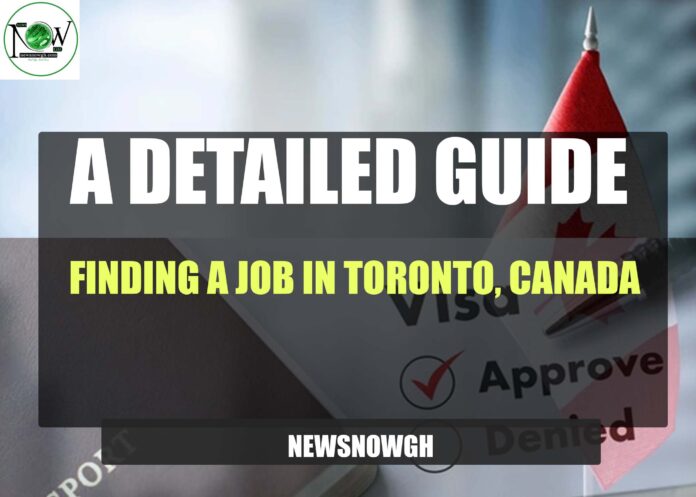 Finding a Job in Toronto