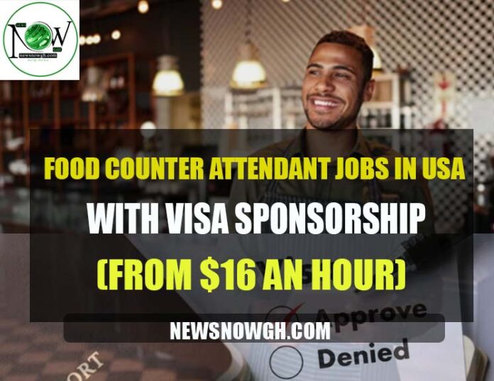 Food Counter Attendant Jobs in USA