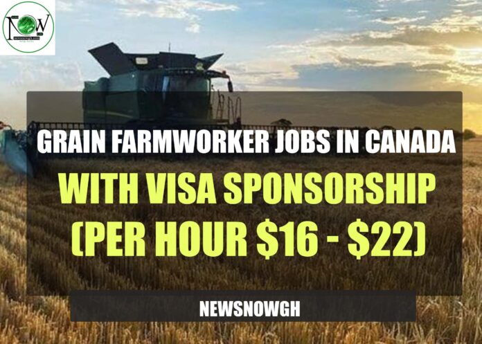 Grain Farmworker Jobs in Canada