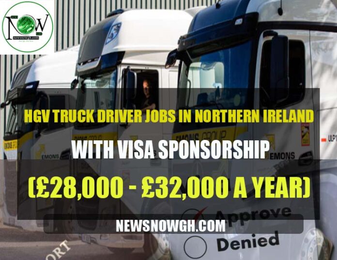 HGV Truck Driver Jobs in Northern Ireland