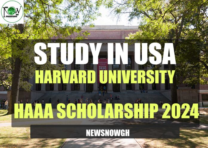 Harvard University HAAA scholarship