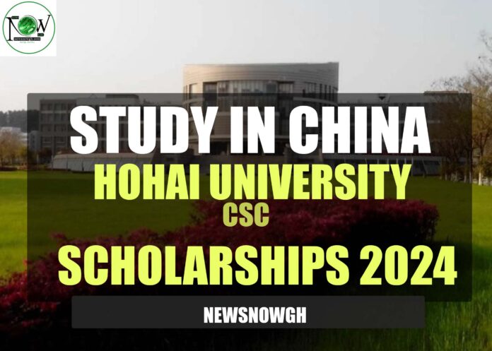 Hohai University CSC Scholarships