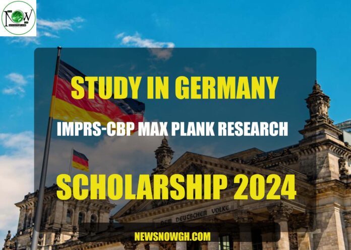 IMPRS-CBP Max Plank Research scholarship
