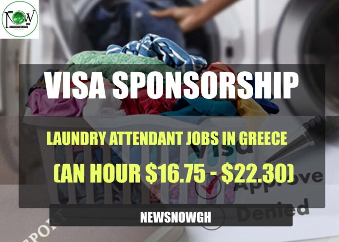 Laundry Attendant Jobs in Greece