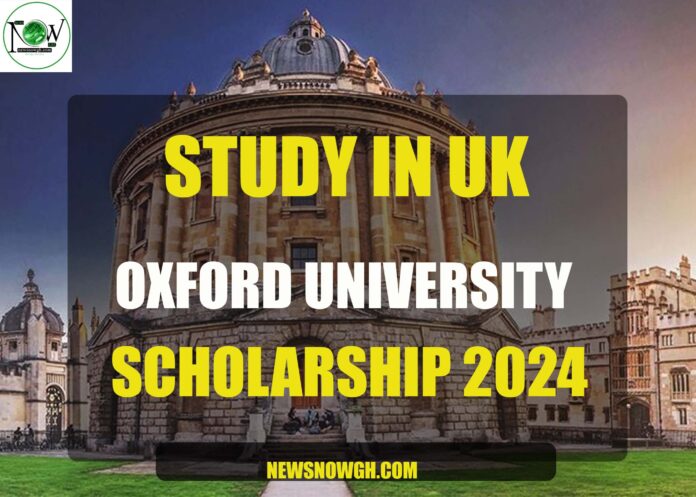 Oxford University scholarship