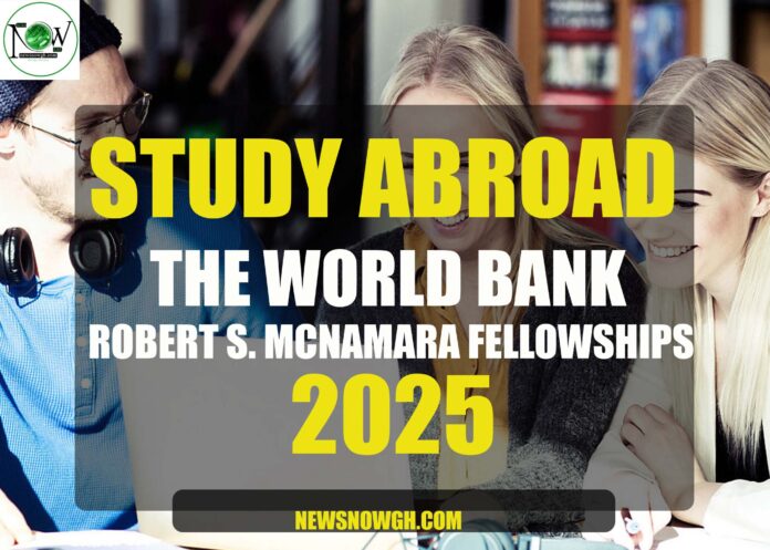 The World Bank Robert S. McNamara Fellowships
