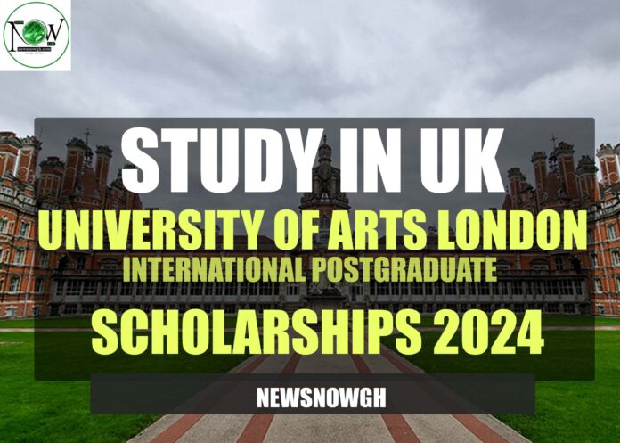 University of Arts London scholarships