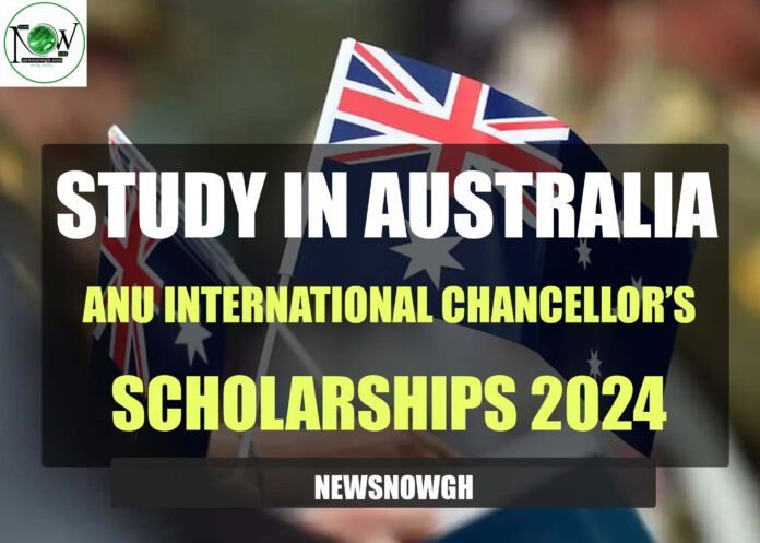 ANU International Chancellor’s Scholarships