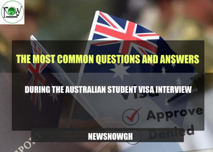 Australian Student Visa Interview