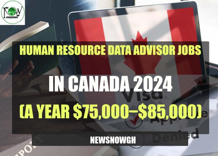 Human Resource Data Advisor Jobs in Canada