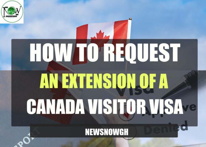 Extension of a Canada Visitor Visa