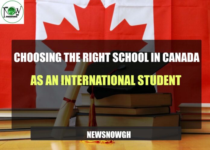 Choosing the Right School in Canada