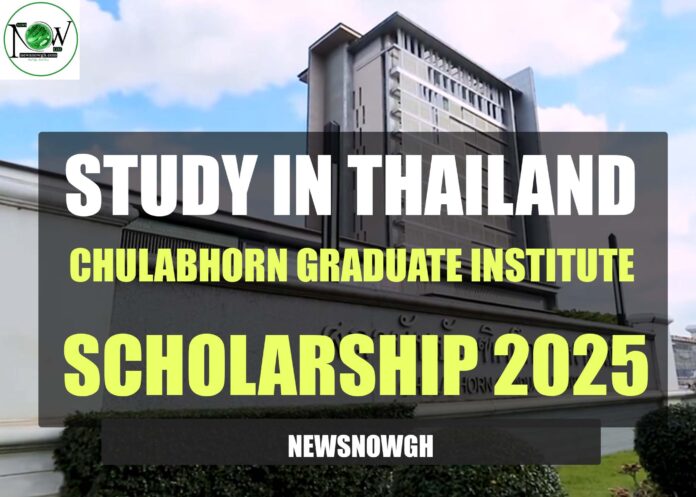 Chulabhorn Graduate Institute Scholarship Chulabhorn Graduate Institute Scholarship