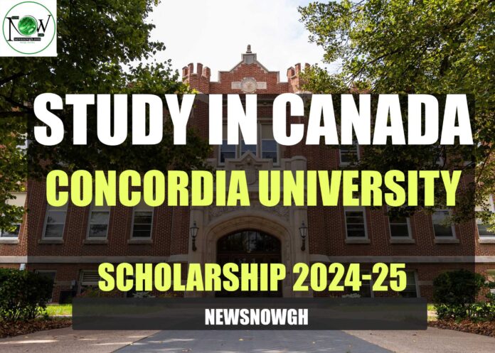 Concordia University scholarship