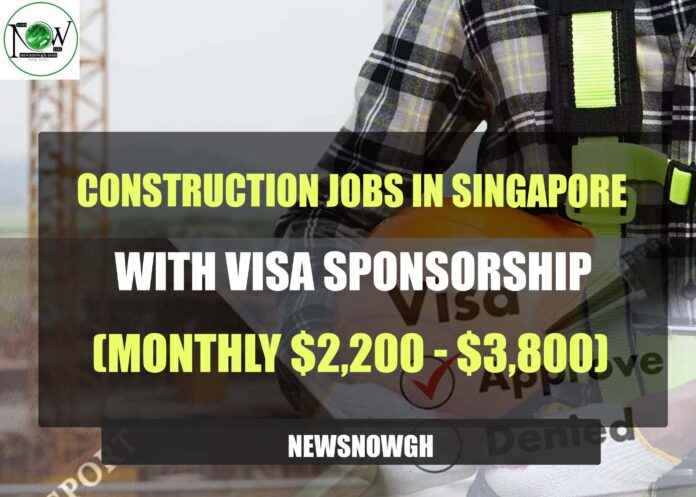 Construction Jobs in Singapore