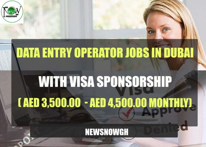 Data Entry Operator Jobs in Dubai Data Entry Operator Jobs in Dubai